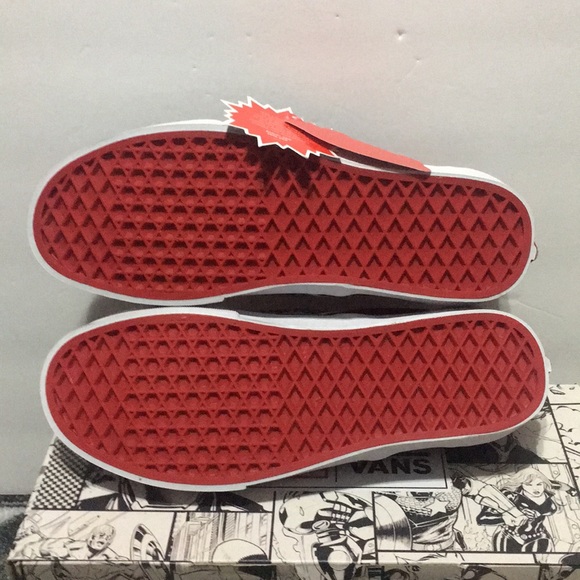 Vans x Marvel Spiderman Classic Slip Womens Shoes - Picture 7 of 7